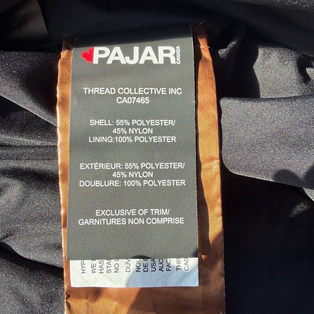 EUC Pajar Nelli Women’s Quilted Down Puffer Jacket Hooded Winter Coat Size M - Picture 6 of 7